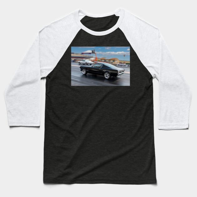 Mustang Race Baseball T-Shirt by gdb2